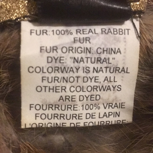 LaRok Luxe “Rock My World” 100% Rabbit Fur Vest - Picture 3 of 6